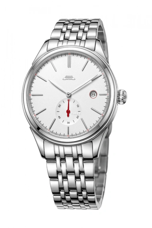 Beijing Watch,Beihai 40mm,40mm,Stainless Steel,White,Handwound,Day,Sapphire,BG010009