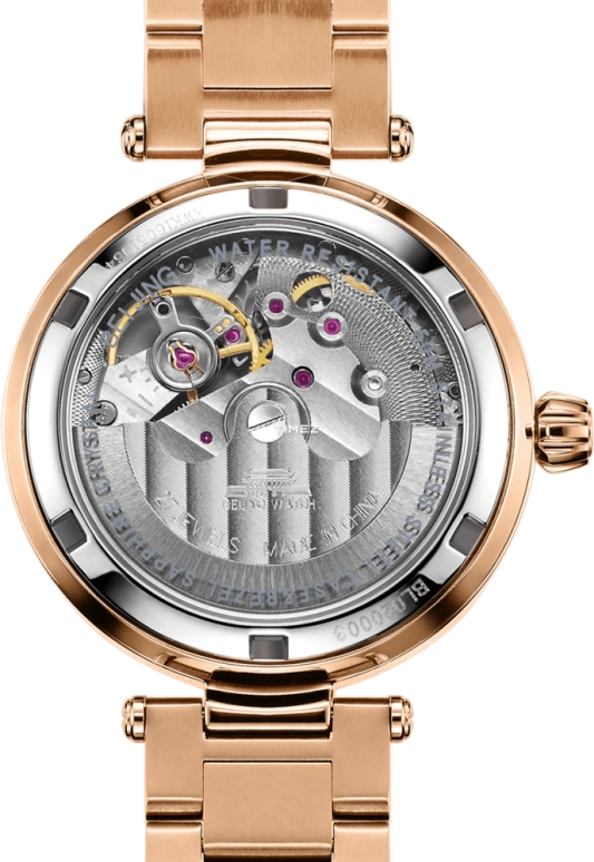 Beijing Watch,Inspiration 32.50mm,32.50mm,Stainless Steel,Rose Gold,White,Automatic,Sapphire,Round,BL020003