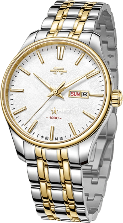 Beijing Watch,Classic 41mm,41mm,Stainless Steel,Silver,Automatic,Date,Day,BG053502