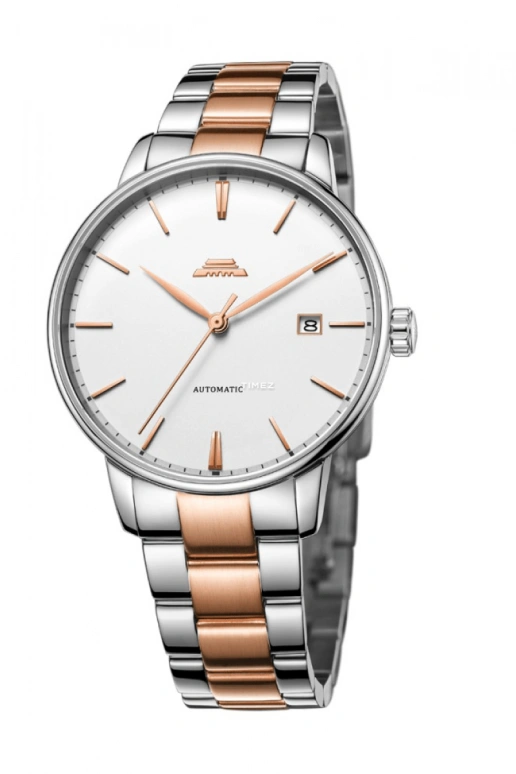 Beijing Watch,Classic 38.50mm,38.50mm,Stainless Steel,Rose Gold,White,Automatic,Day,Sapphire,BG050509