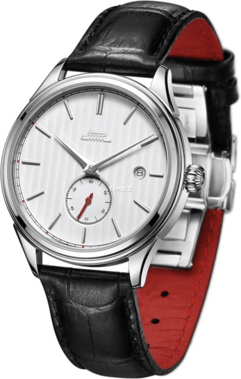 Beijing Watch,Beihai 40mm,40mm,Stainless Steel,Silver,Grey,Handwound,Day,Sapphire,BG010001