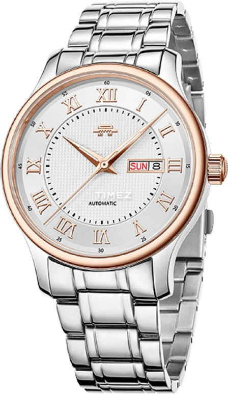 Beijing Watch,Classic 40mm,40mm,Stainless Steel,White,Automatic,Date,Day,BG057505