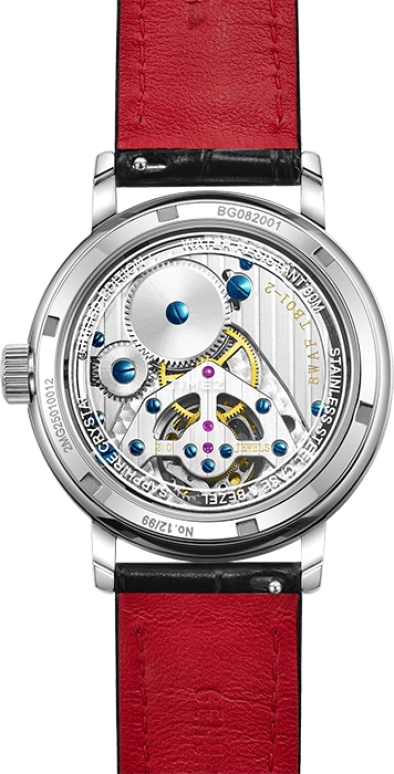 Beijing Watch,Bladelegant 40mm,40mm,Stainless Steel,White,Handwound,Tourbillon,Sapphire,BG082001