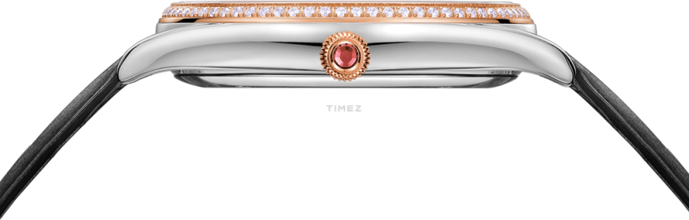 Beijing Watch,Silk Whisper 38mm,38mm,Stainless Steel,Rose Gold,White,Quartz,Sapphire,Crystal Glass,Round,BL110003