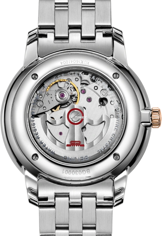 Beijing Watch,Architectural 41mm,41mm,Stainless Steel,White,Automatic,Day,Sapphire,BG030001