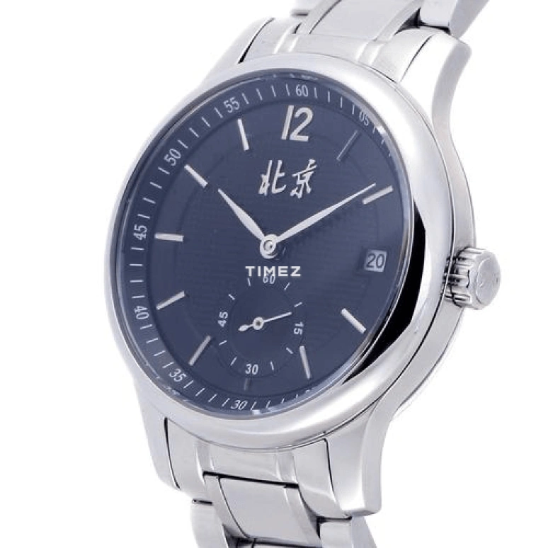 Beijing Watch,Mechanical 35mm,35mm,Stainless Steel,Black,Automatic,Day,Sapphire,Crystal Glass,B066201105S