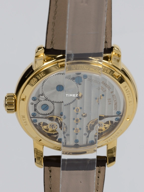 Beijing Watch,High-end Customization 43mm,43mm,Yellow Gold,White,Handwound,Sapphire,Crystal Glass,Round,B014201105Y