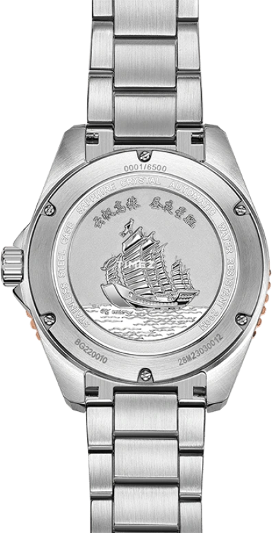 Beijing Watch,Expedition 42mm,42mm,Stainless Steel,Black,Automatic,Day,Sapphire,BG220010