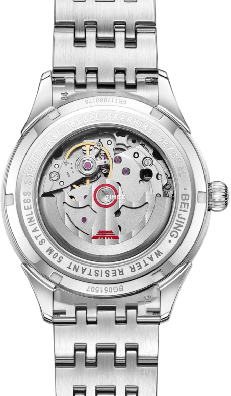 Beijing Watch,Classic 40mm,40mm,Stainless Steel,Black,Automatic,Day,Sapphire,BG051507