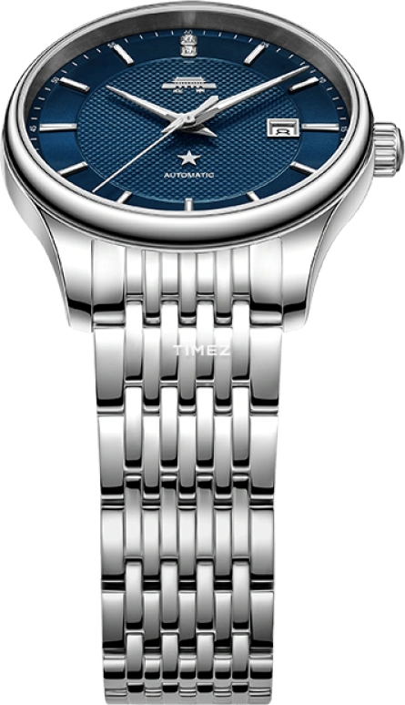 Beijing Watch,Classic 40mm,40mm,Stainless Steel,Blue,Automatic,Day,Sapphire,Crystal Glass,BG100501