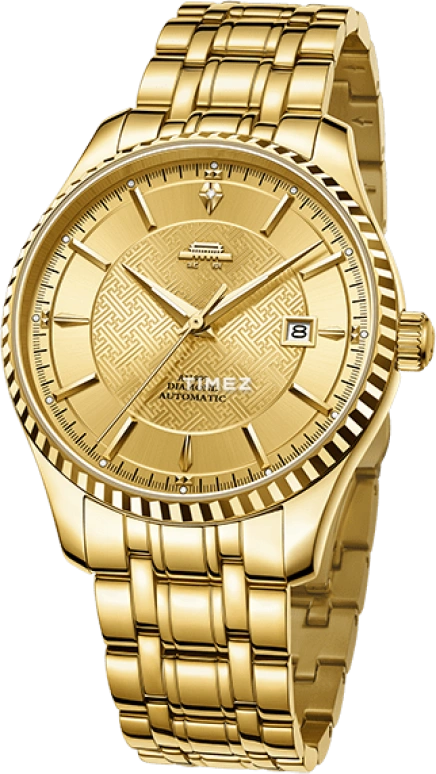 Beijing Watch,Classic 40mm,40mm,Stainless Steel,Gold,Automatic,Day,Sapphire,BG056001
