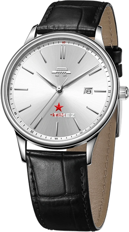 Beijing Watch,Classic 39mm,39mm,Stainless Steel,Silver,Quartz,Day,Sapphire,JG000030