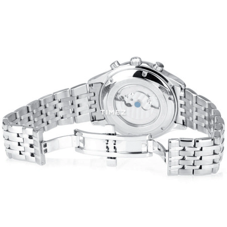 Beijing Watch,Mechanical 40mm,40mm,Stainless Steel,Silver White,Automatic,Month,Date,B061201104S