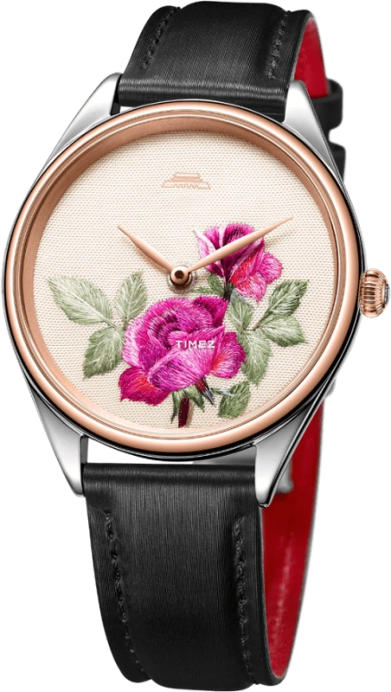 Beijing Watch,Silk Whisper 38mm,38mm,Stainless Steel,Rose Gold,Multi-Color,Quartz,Sapphire,Round,BL110025