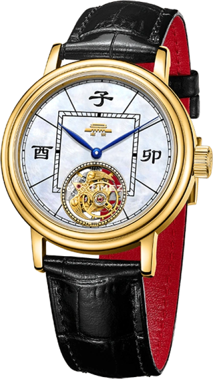 Beijing Watch,Other 40mm,40mm,Stainless Steel,White,Handwound,Tourbillon,Sapphire,Crystal Glass,BG953501