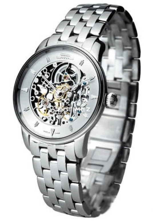 Beijing Watch,Mechanical 40mm,40mm,Stainless Steel,Skeleton,Handwound,Sapphire,Crystal Glass,Round,B017200811S