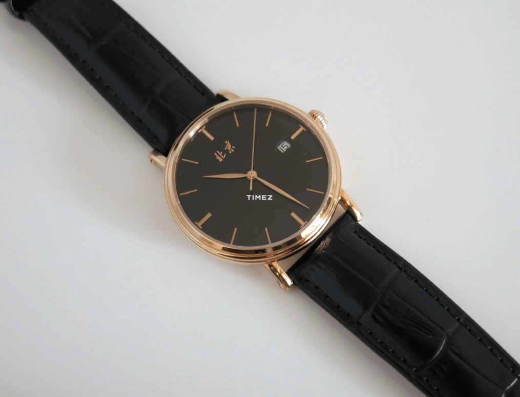 Beijing Watch,Oriental Culture 40mm,40mm,Stainless Steel,Rose Gold,Black,Automatic,Day,Sapphire,BG951005