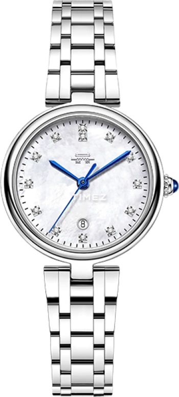 Beijing Watch,Classic 28mm,28mm,Stainless Steel,Silver,Quartz,Day,Sapphire,BL056502