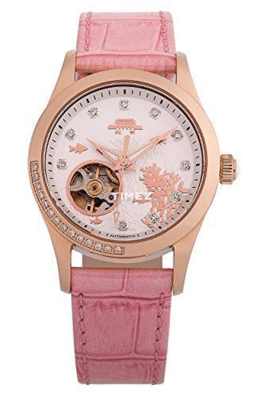 Beijing Watch,Mechanical 34mm,34mm,Stainless Steel,Rose Gold,White,Automatic,Tourbillon,Round,B14E054015,B14E054015.03