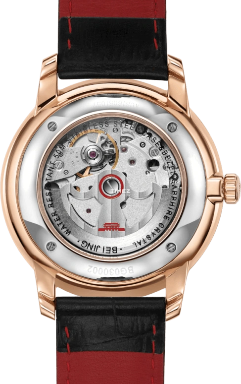 Beijing Watch,Architectural 41mm,41mm,Stainless Steel,White,Automatic,Day,Tourbillon,BG030002