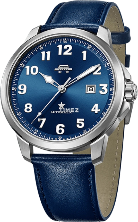 Beijing Watch,Replica 45mm,45mm,Stainless Steel,Blue,Automatic,Day,Sapphire,BG580507