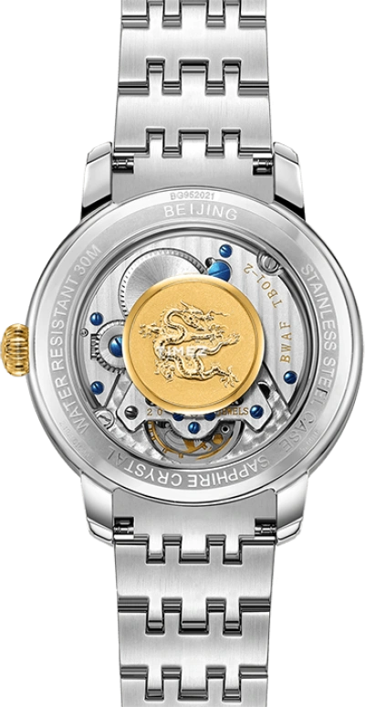 Beijing Watch,Oriental Culture 42mm,42mm,Stainless Steel,Silver White,Handwound,Tourbillon,Sapphire,BG952021