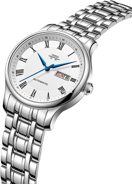 Beijing Watch,Classic 40mm,40mm,Stainless Steel,Silver White,Automatic,Date,Day,BG055001