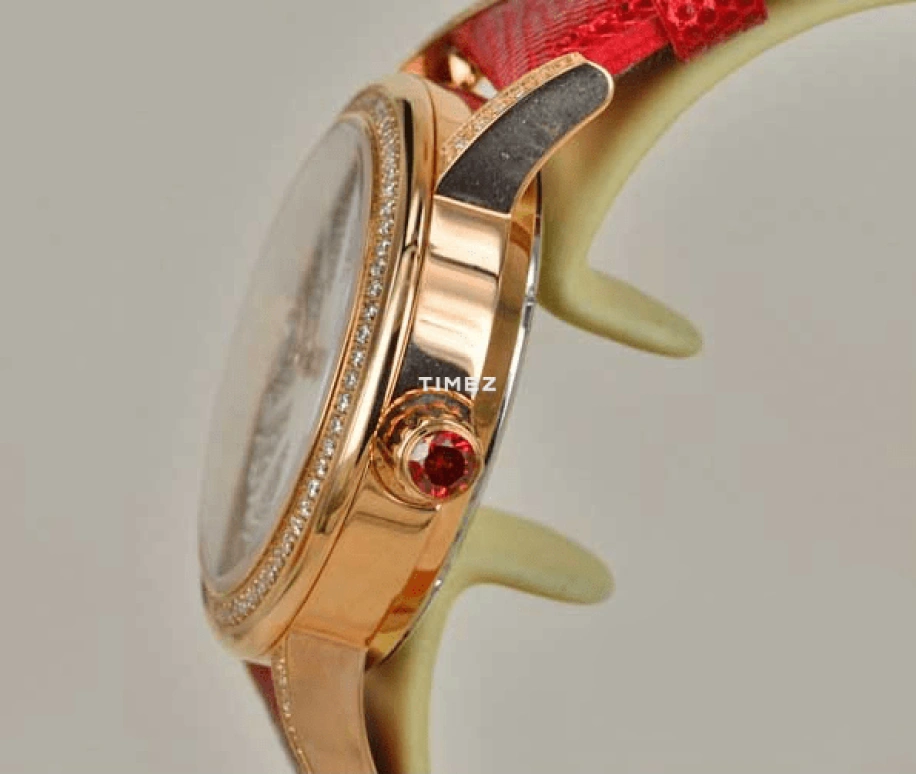 Beijing Watch,Mechanical 34mm,34mm,Stainless Steel,Rose Gold,White,Automatic,Round,Rose Gold,B078201333P