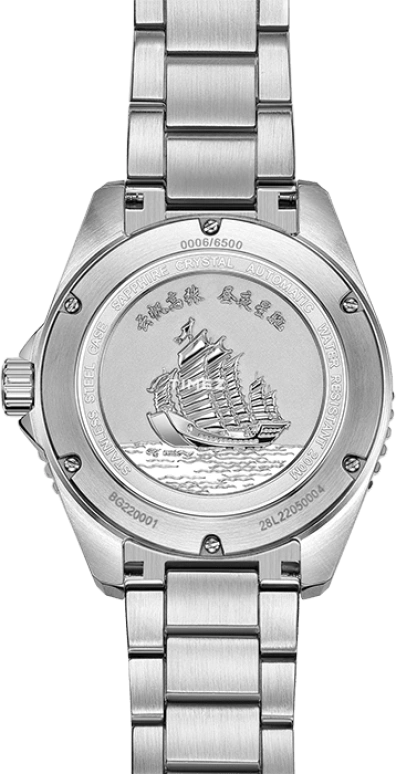 Beijing Watch,Expedition 42mm,42mm,Stainless Steel,Blue,Automatic,Day,Sapphire,BG220001