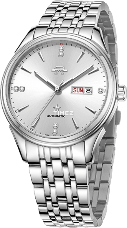 Beijing Watch,Classic 40mm,40mm,Stainless Steel,Silver,Automatic,Date,Day,BG051528