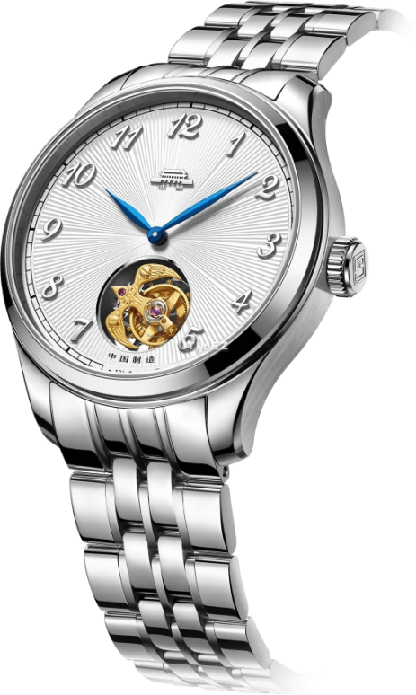 Beijing Watch,Bladelegant 41mm,41mm,Stainless Steel,Silver,Handwound,Tourbillon,Sapphire,BG081501