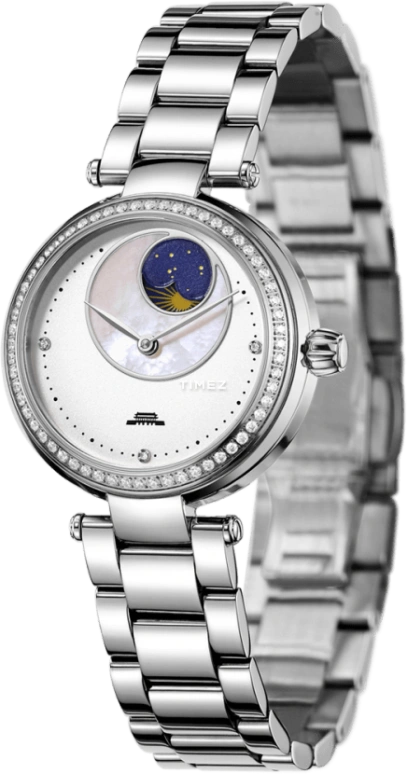 Beijing Watch,Inspiration 32.50mm,32.50mm,Stainless Steel,White,Automatic,Moonphase,Sapphire,BL020002