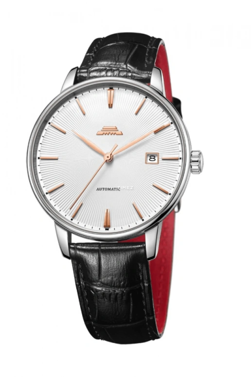 Beijing Watch,Classic 38.50mm,38.50mm,Stainless Steel,Silver,Grey,Automatic,Day,Sapphire,BG050502