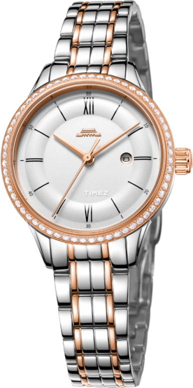 Beijing Watch,Classic 32mm,32mm,Stainless Steel,Rose Gold,Silver White,Automatic,Day,Sapphire,BL050007