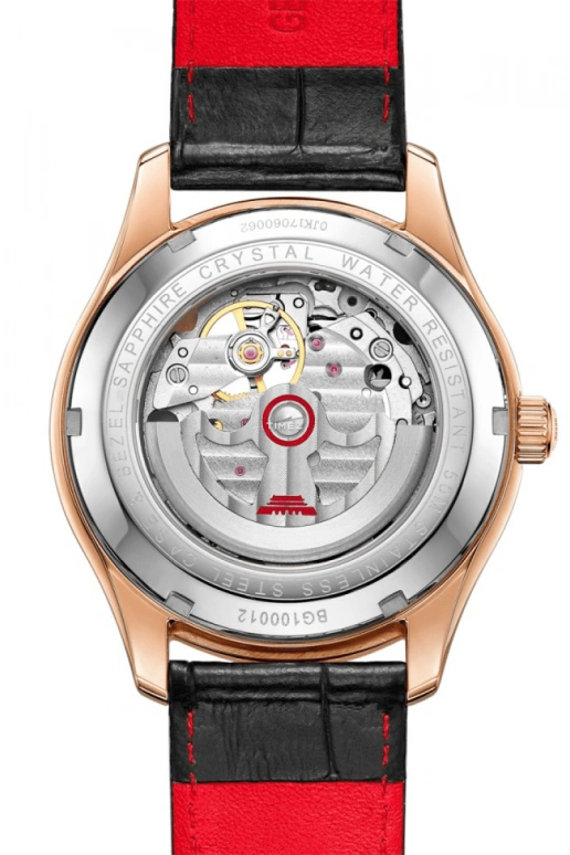 Beijing Watch,Classic 41mm,41mm,Stainless Steel,Rose Gold,Silver,Grey,Automatic,Sapphire,Round,BG100012
