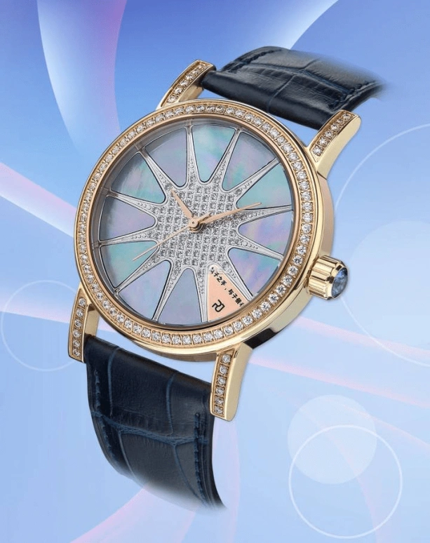 Beijing Watch,Mechanical 39mm,39mm,Stainless Steel,Rose Gold,White,Automatic,Day,Sapphire,Glass,B078201330P