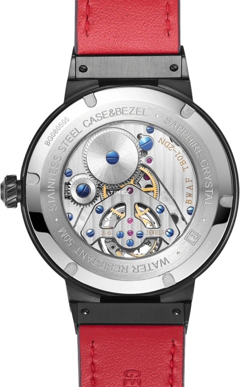 Beijing Watch,Bladelegant 42.50mm,42.50mm,Stainless Steel,Black,Handwound,Day,Tourbillon,BG080503