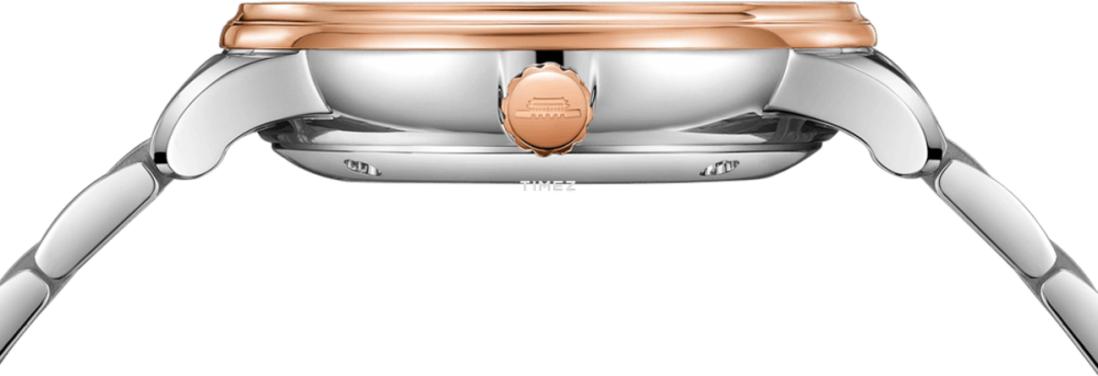 Beijing Watch,Architectural 41mm,41mm,Stainless Steel,Rose Gold,White,Automatic,Day,Sapphire,BG030008