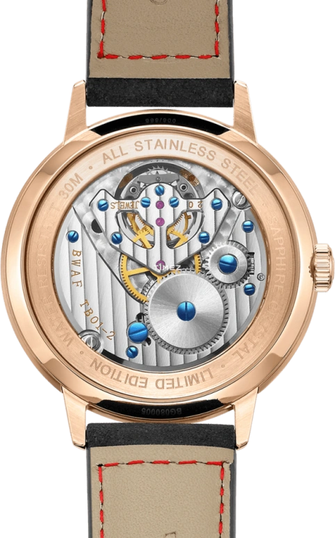 Beijing Watch,Bladelegant 43mm,43mm,Stainless Steel,Rose Gold,Black,Grey,Handwound,Tourbillon,Sapphire,BG080005