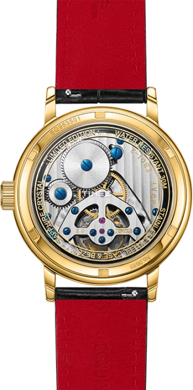 Beijing Watch,Other 40mm,40mm,Stainless Steel,White,Handwound,Tourbillon,Sapphire,Crystal Glass,BG953501