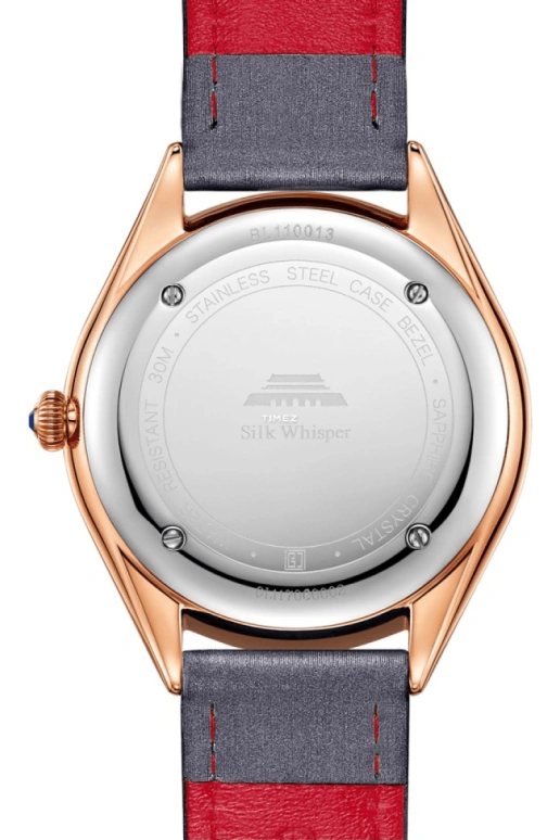 Beijing Watch,Silk Whisper 38mm,38mm,Stainless Steel,Rose Gold,White,Quartz,Sapphire,Round,BL110013