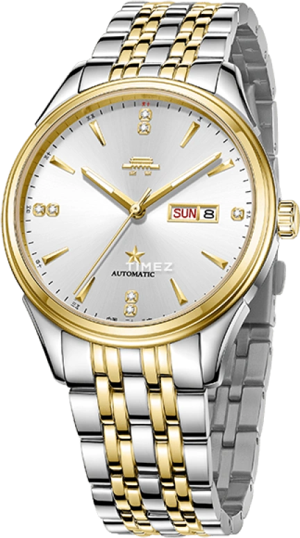 Beijing Watch,Classic 40mm,40mm,Stainless Steel,Silver,Automatic,Date,Day,BG051530