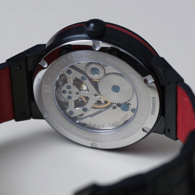 Beijing Watch,Bladelegant 42.50mm,42.50mm,Stainless Steel,Black,Handwound,Day,Tourbillon,BG080505