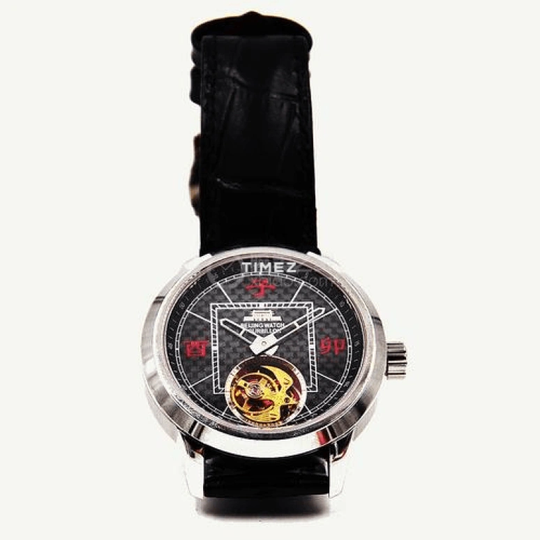 Beijing Watch,Other 40mm,40mm,Stainless Steel,Black,Handwound,Tourbillon,Sapphire,Crystal Glass,B009200705S
