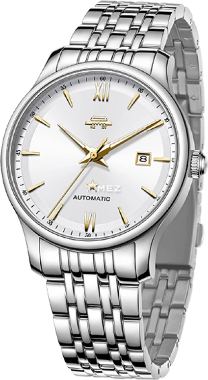 Beijing Watch,Classic 40mm,40mm,Stainless Steel,Silver,Automatic,Day,Sapphire,Crystal Glass,BG055007