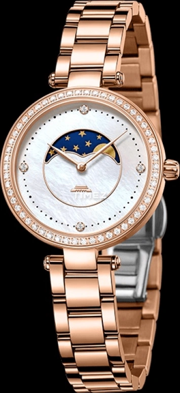Beijing Watch,Inspiration 31mm,31mm,Stainless Steel,White,Quartz,Moonphase,Sapphire,BL020520