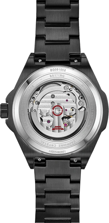 Beijing Watch,Star Hunter 42mm,42mm,Stainless Steel,Black,Automatic,Sapphire,Crystal Glass,Round,BG091502