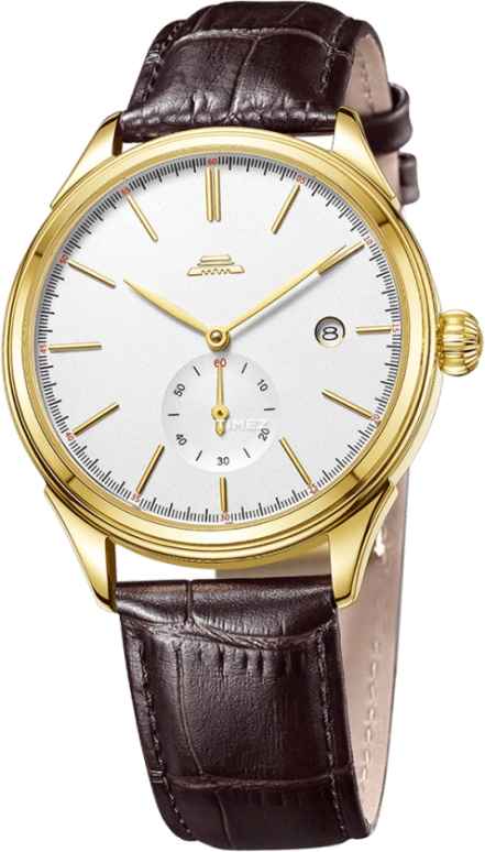 Beijing Watch,Beihai 40mm,40mm,Stainless Steel,Silver White,Handwound,Day,Sapphire,BG010010