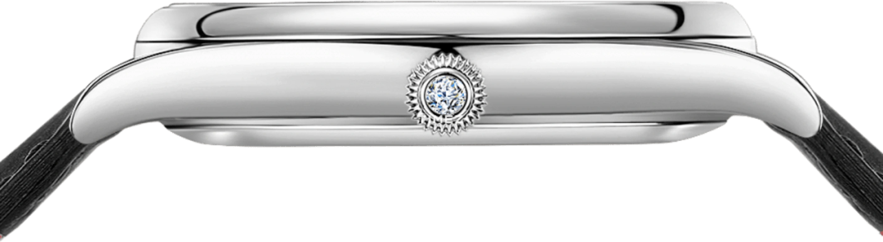 Beijing Watch,Silk Whisper 38mm,38mm,Stainless Steel,White,Pink,Quartz,Sapphire,Round,BL110023