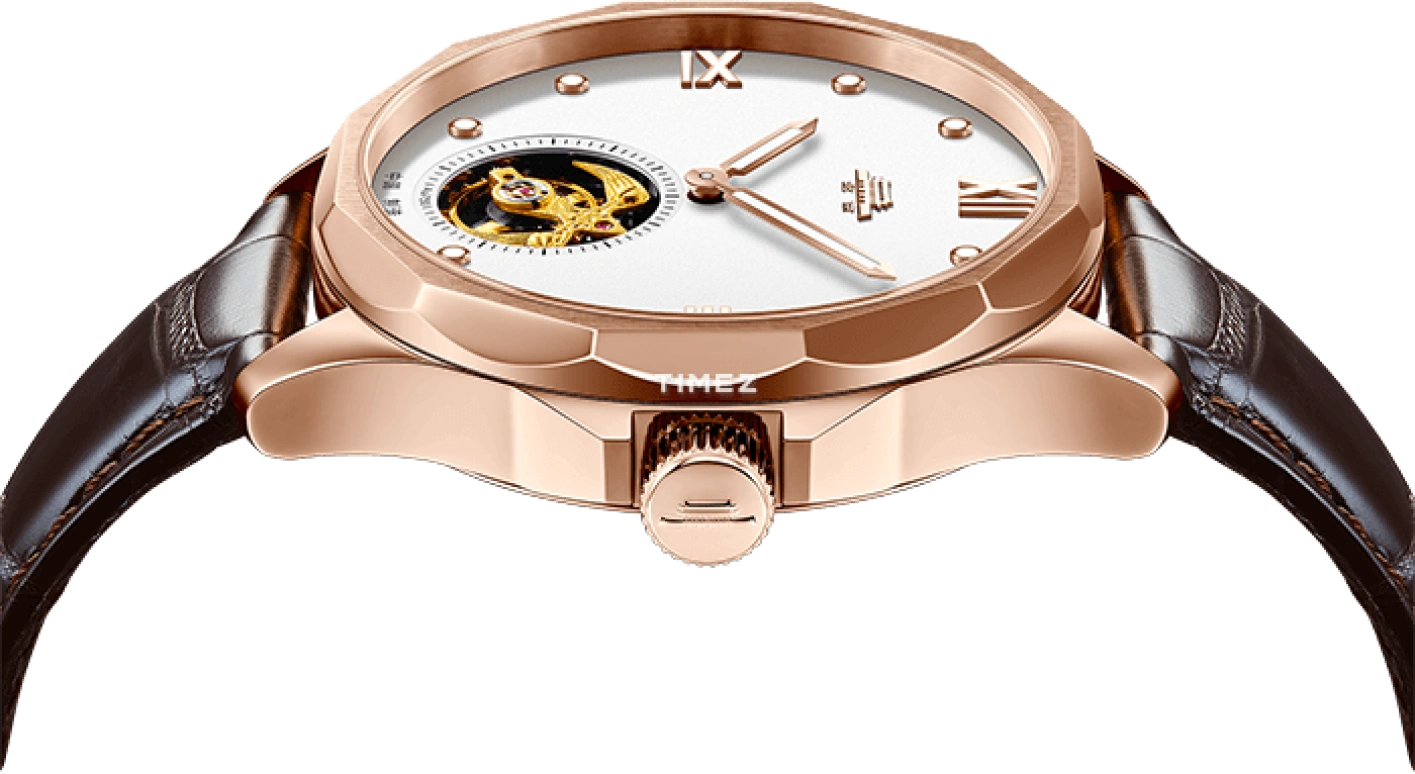 Beijing Watch,Bladelegant 41mm,41mm,Stainless Steel,Silver White,Handwound,Tourbillon,Sapphire,Crystal Glass,BG082501